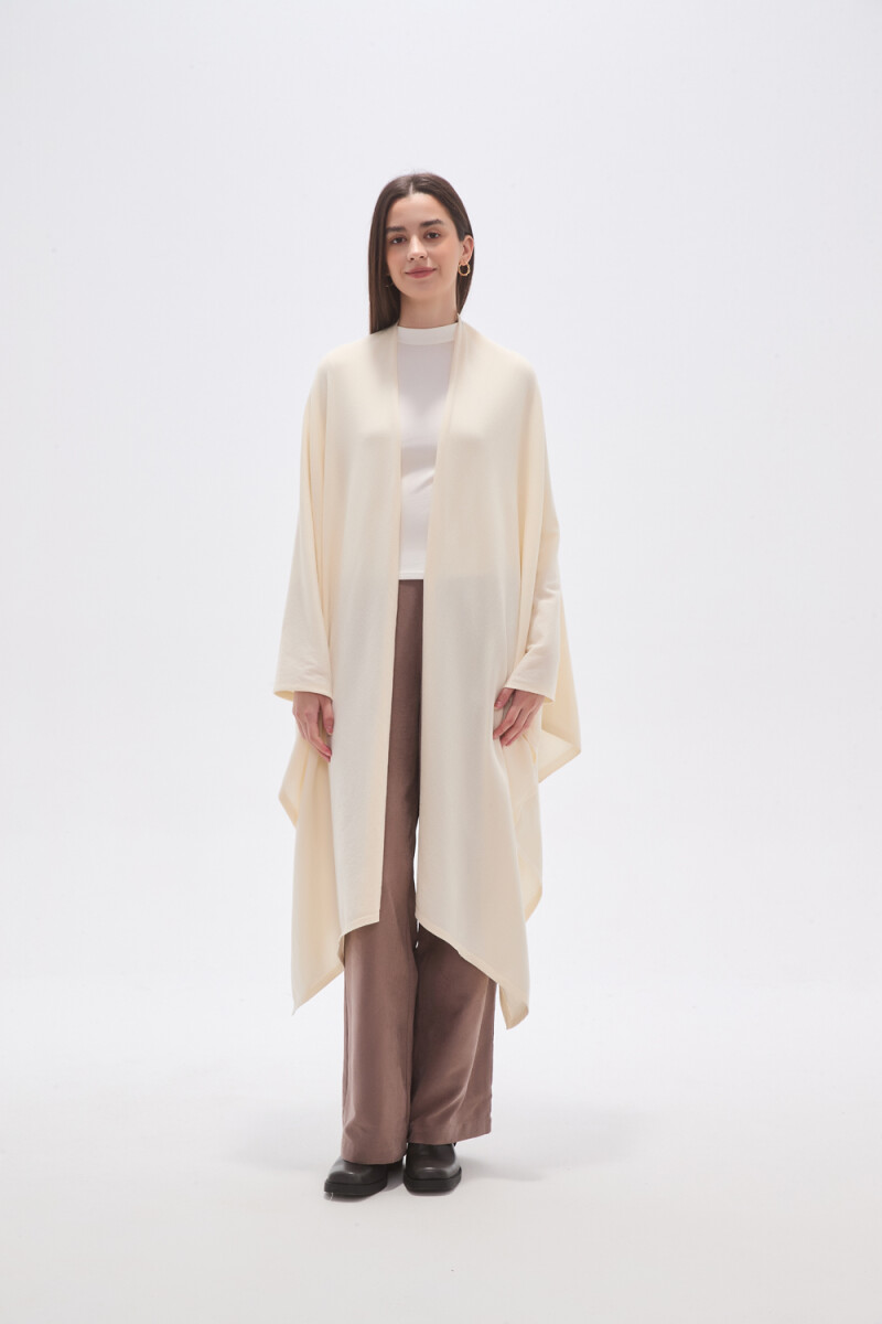 Poncho Tiriviki - Crudo / Natural 