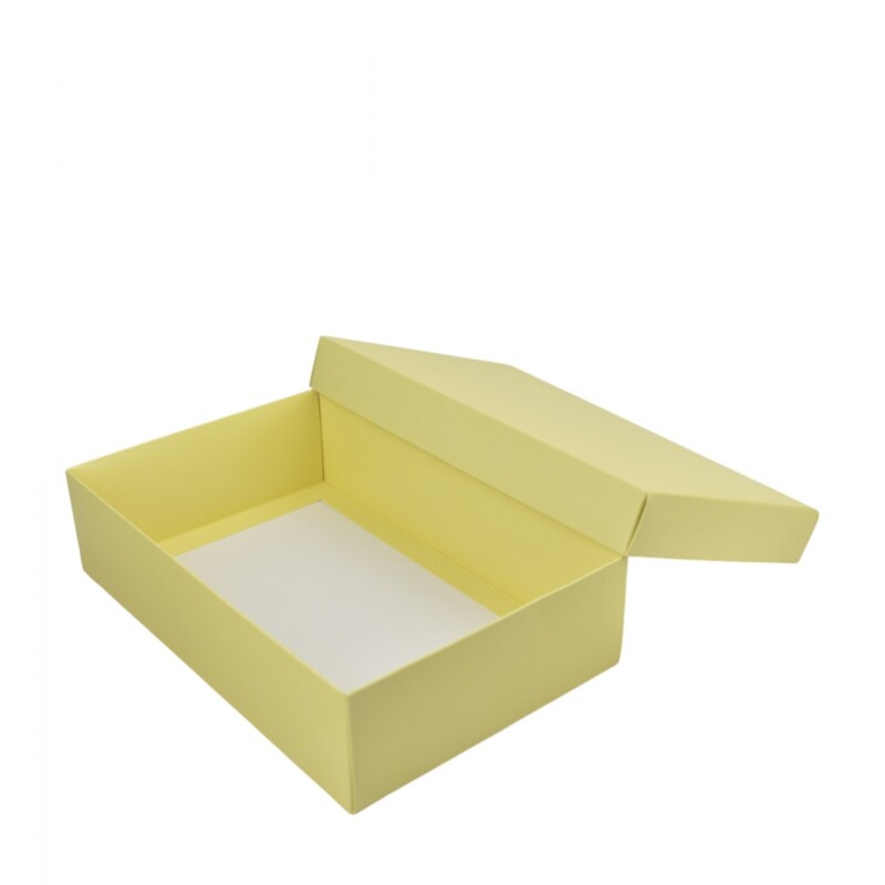 Caja 07 - 16x23x6 cm AMARILLO PASTEL
