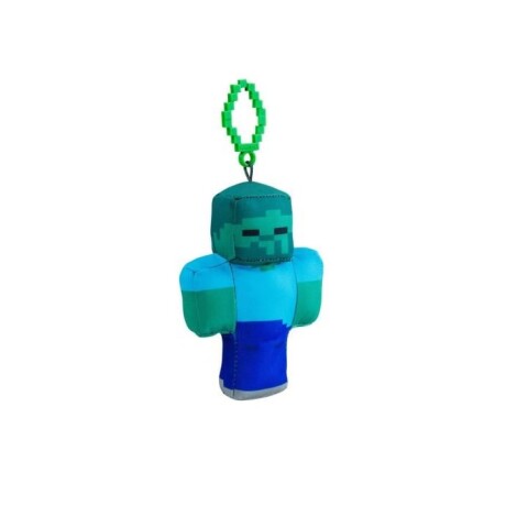 Peluche con Clip Minecraft MC7004 ZOMBIE