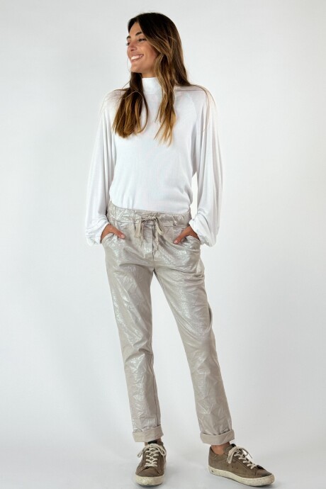 PANTALÓN FATMA Dorado - Camel