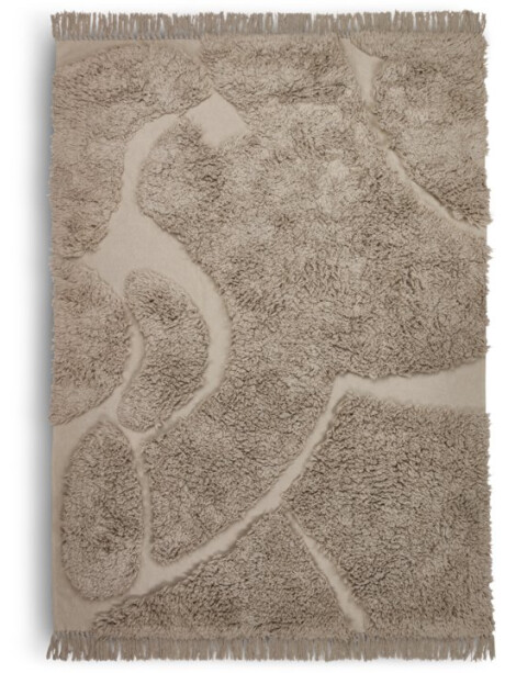 Alfombra FIRBLAD 140x200 en gris claro Alfombra FIRBLAD 140x200 en gris claro