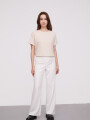 Pantalon Valsinni Marfil / Off White