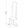 Tocador Magic New (Cinamomo/Off White) Tocador Magic New (Cinamomo/Off White)