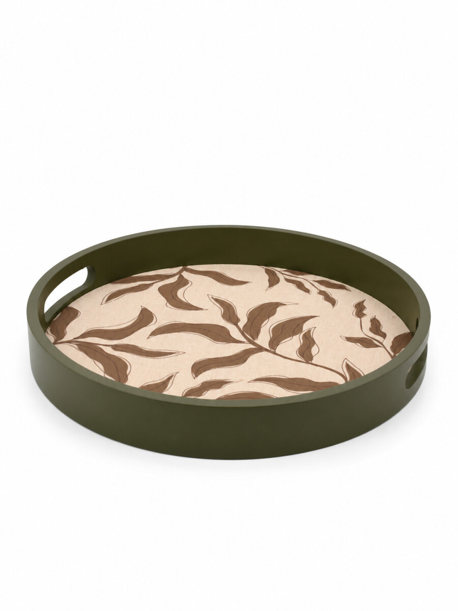 BANDEJA DECORATIVA - VERDE 