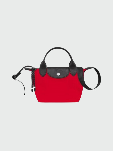 Longchamp -Cartera mini de lona, Le pliage Energy Rojo