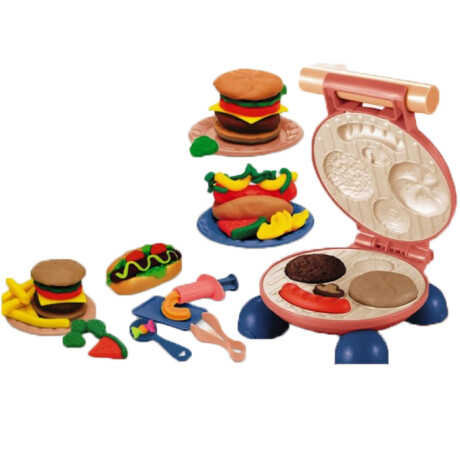 Juego de Masas Hamburguesa c/plancha Juego de Masas Hamburguesa c/plancha