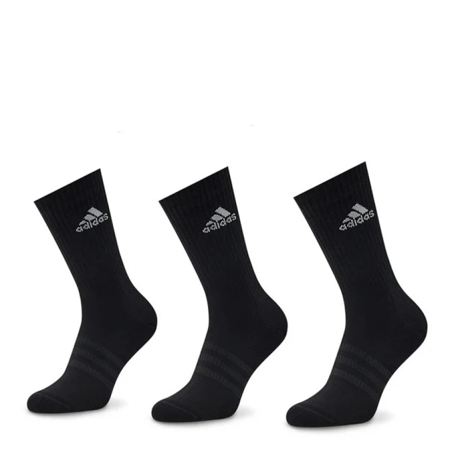 Medias de Hombre Adidas Clasicas x3 Negro - Blanco