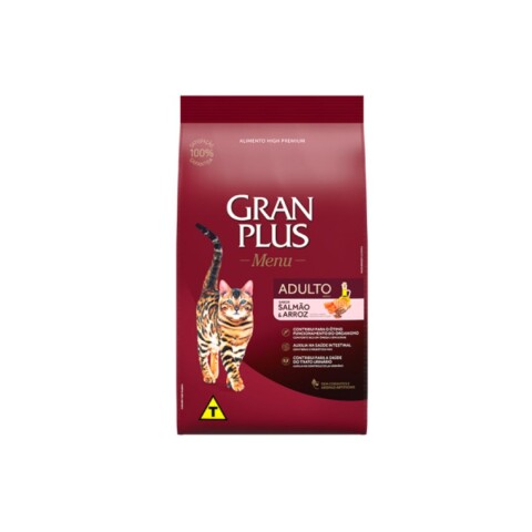 GRANPLUS GATO SALMÓN & ARROZ 1KG GRANPLUS GATO SALMÓN & ARROZ 1KG