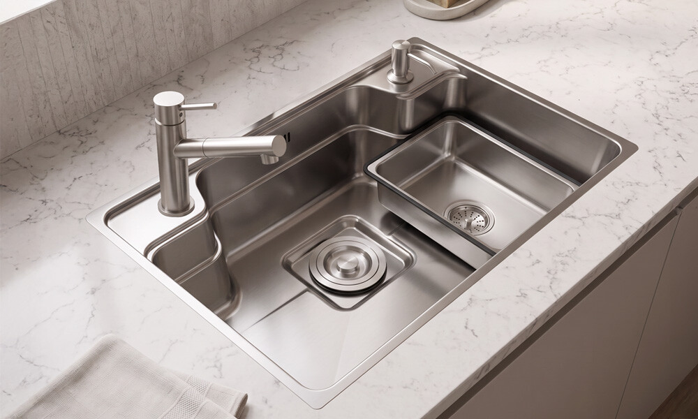 Pileta de cocina doble KC7548N13 Pileta De Cocina Doble Kc7548n13