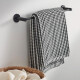 TOALLERO BARRAL 40CM METAL MODENA NEGRO MATE 000