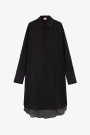 CAMISA ARRUGADA Negro