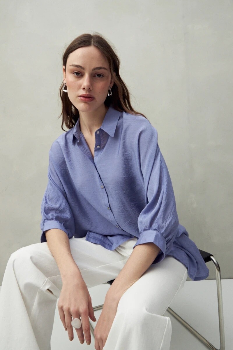 CAMISA D.CASSIN KERRIE - AZUL 
