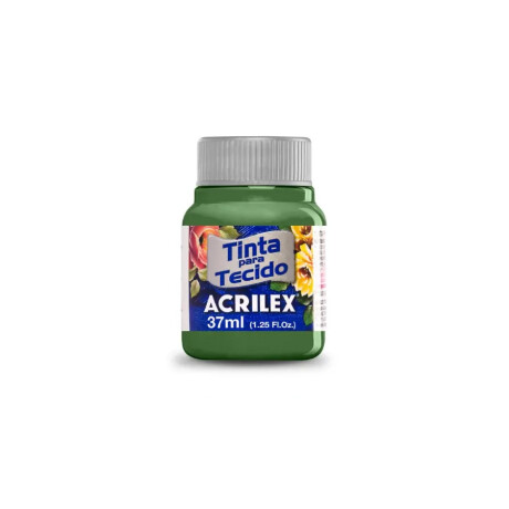 Pintura para Tela Acrilex Mate 37 ml (Tonos Verdes) 546 Verde Pino
