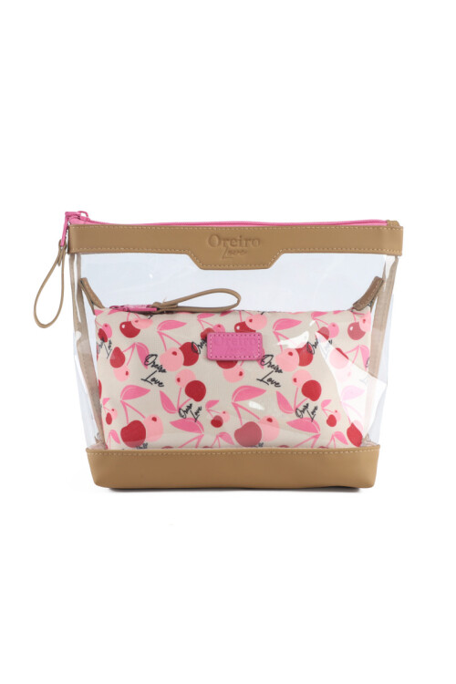 Set Necessaire Oreiro Beige
