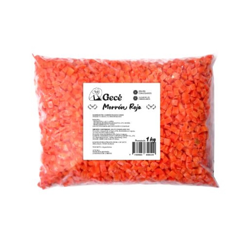 Morrón Rojo picado Gecé - 1 kg Morrón Rojo picado Gecé - 1 kg
