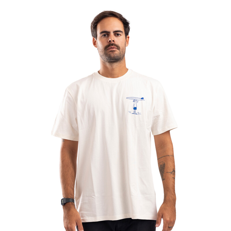 Remera La Isla Waves For All - Vintage white Remera La Isla Waves For All - Vintage white