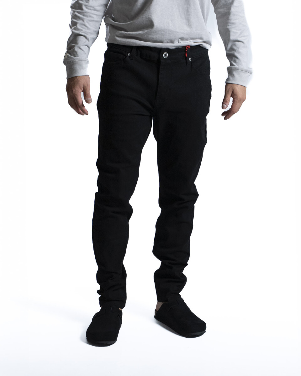 Jean Slim Fit Largo 30 - Negro 