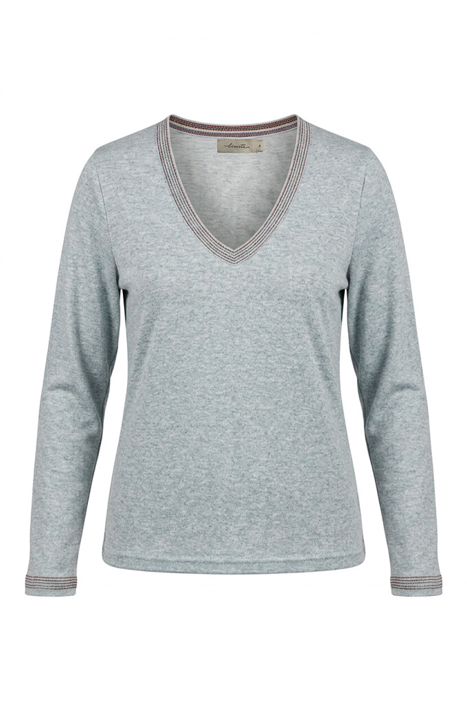 REMERA QUINTO M/L CELESTE