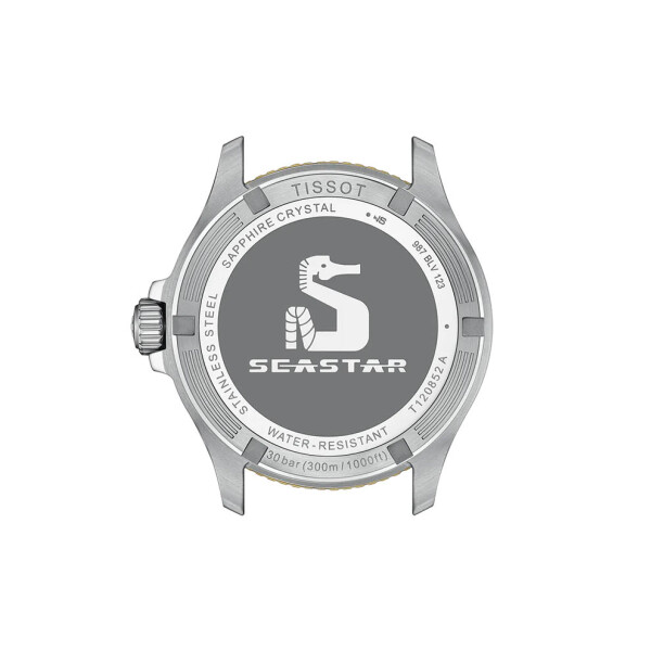 Reloj Tissot SEASTAR 1000 GMT 40MM -acero inoxidable con recubrimiento PVD en oro amarillo. Reloj Tissot SEASTAR 1000 GMT 40MM -acero inoxidable con recubrimiento PVD en oro amarillo.