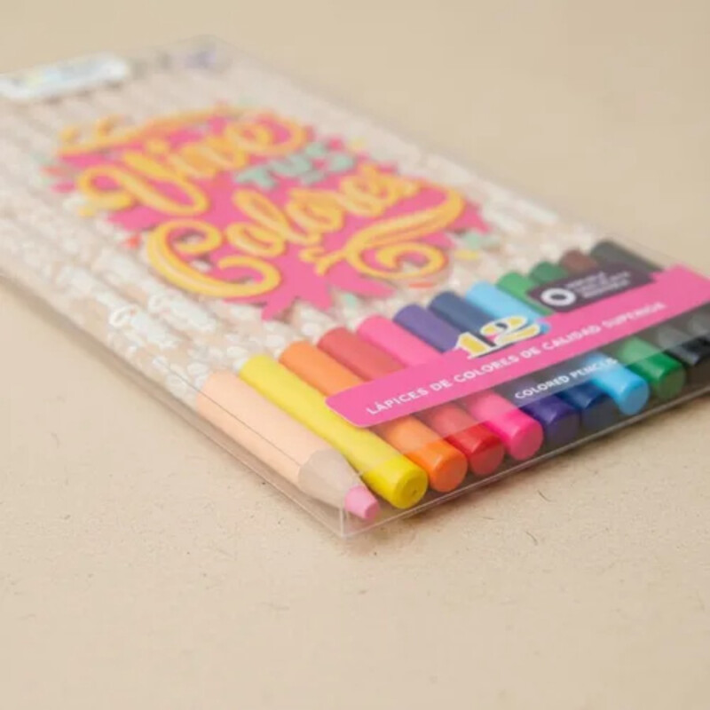 Lápices De Colores Mooving x12 Lápices De Colores Mooving x12