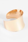 Pulsera cuff texture dorado