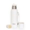 Termo 1 Litro Acero Inox brio Con Pico Cebador Blanco