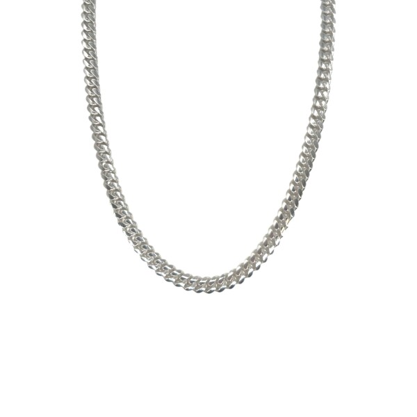 Cadena Cubana - Plata 925 - Sin Piedra - CD3515 sinpiedra