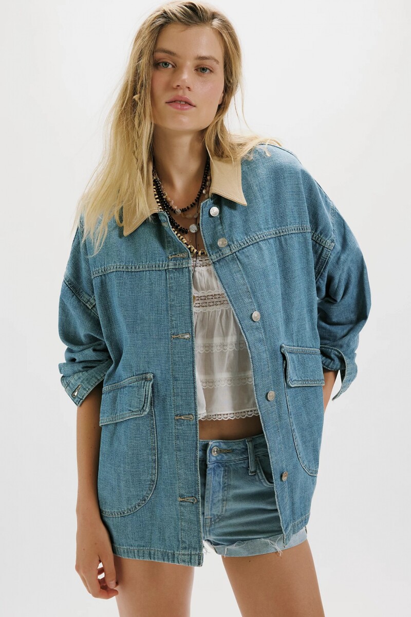 LEMON DENIM JACKET 