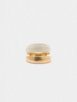 Anillo Esmaltado beige