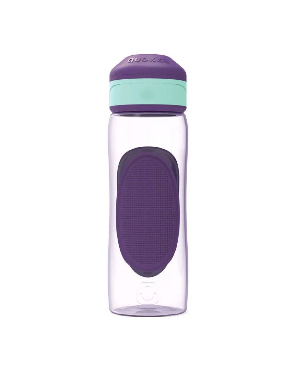 Botella deportiva transparente en tritan Quokka Splash 730ml - Aqua Violet 