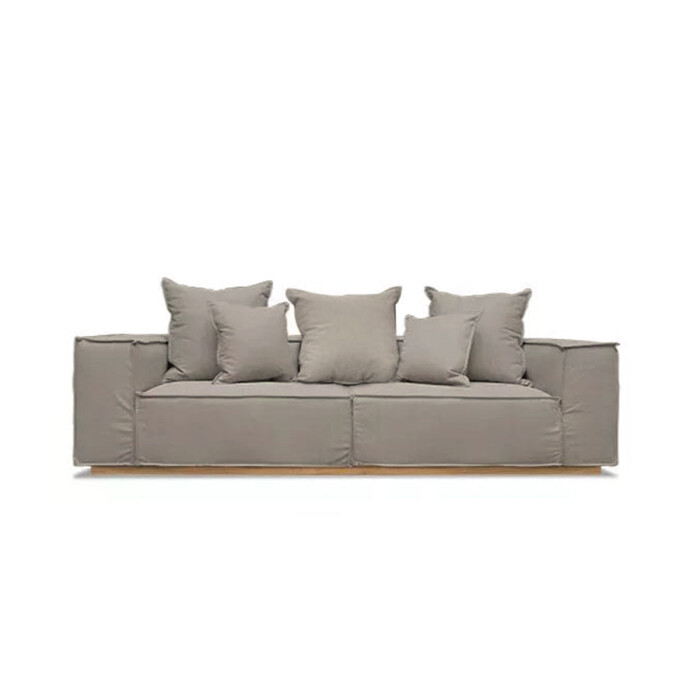 Sillón Luciana 4 cuerpos XL Gris