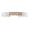 Brazalete Jaipur-Plata rodinada-Piedra luna-BR2010 conpiedra