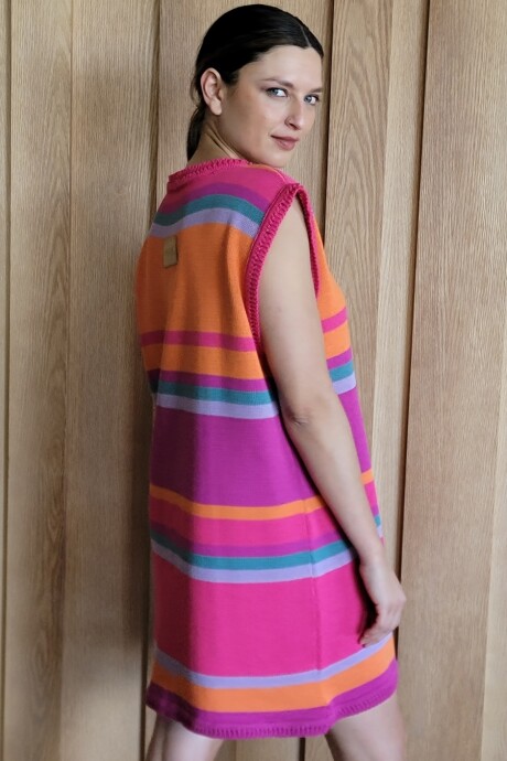 Vestido Azalea Fucsia