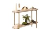 Mesa de arrime en MDF y Metal - Charlote Blanco