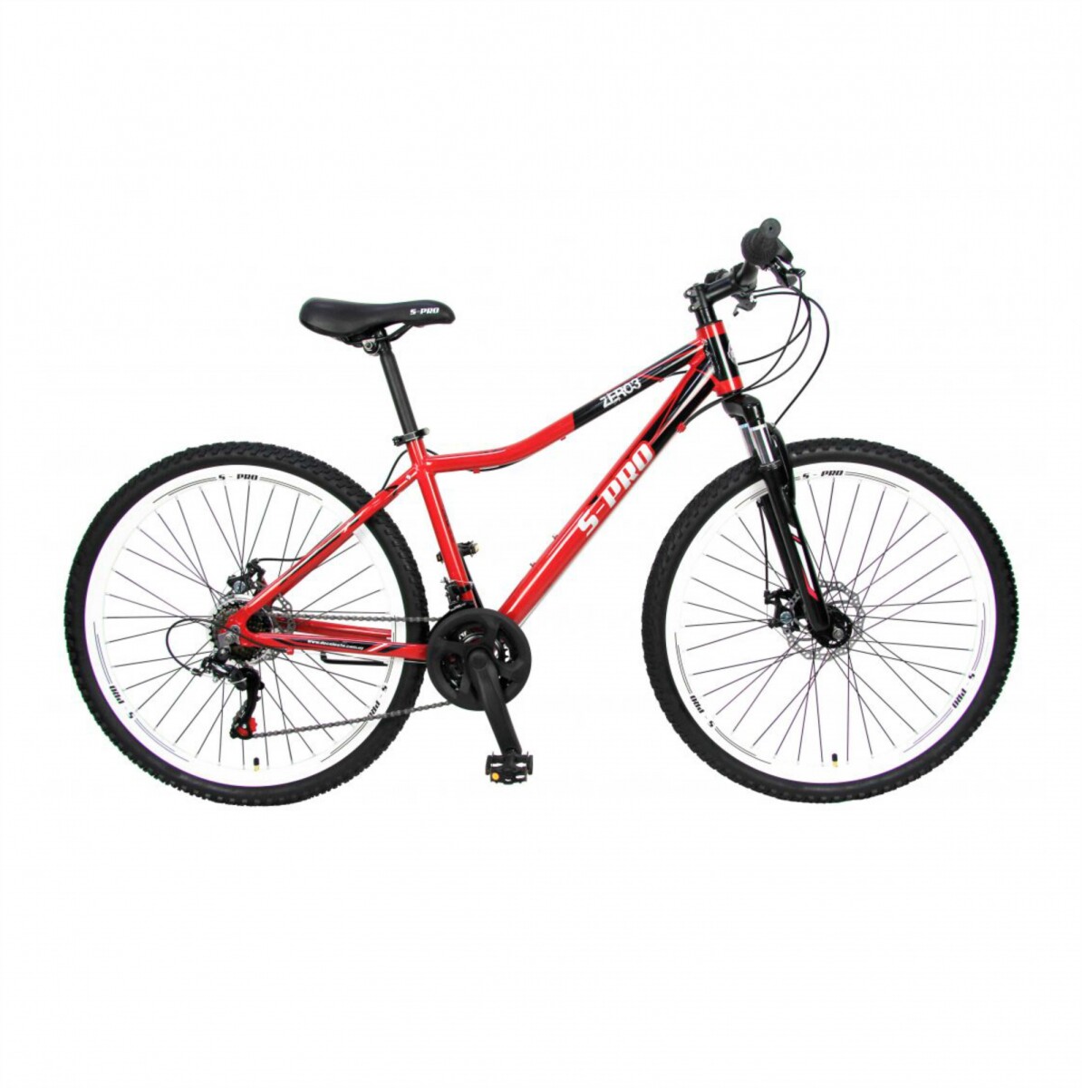 BICICLETA S-PRO ZERO3 LADY ROD. 27.5 - ROJO 