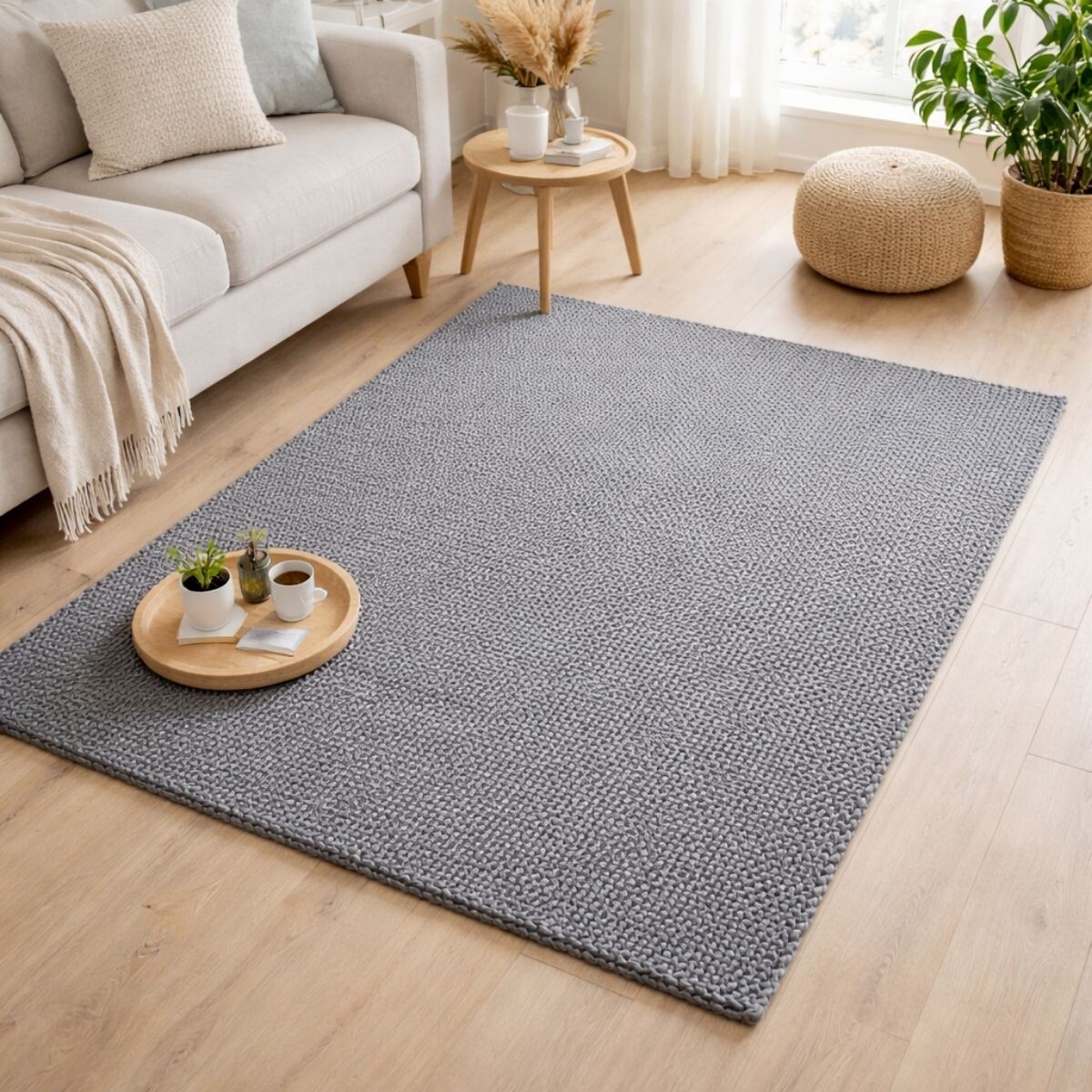 ALFOMBRA TRECCIA Gris 