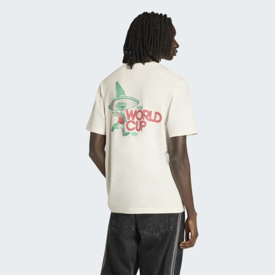 Remera Adidas Copa Mundial de la FIFA 26™ Pique Mascot Blanco