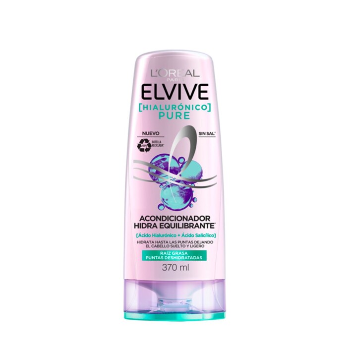 ELVIVE PURE ACOND HIDRA HIALURONIC 370 única