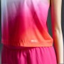 Bividi Running Light Speed React Crop Singlet Mujer Fuchsia Grad/white Reflective