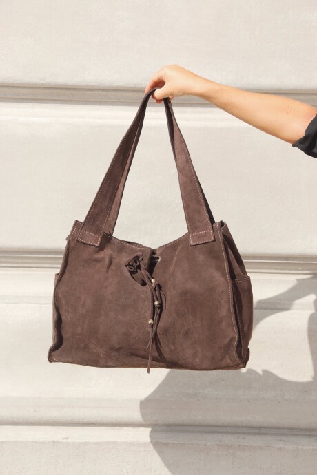 Boho Gamuza Chocolate