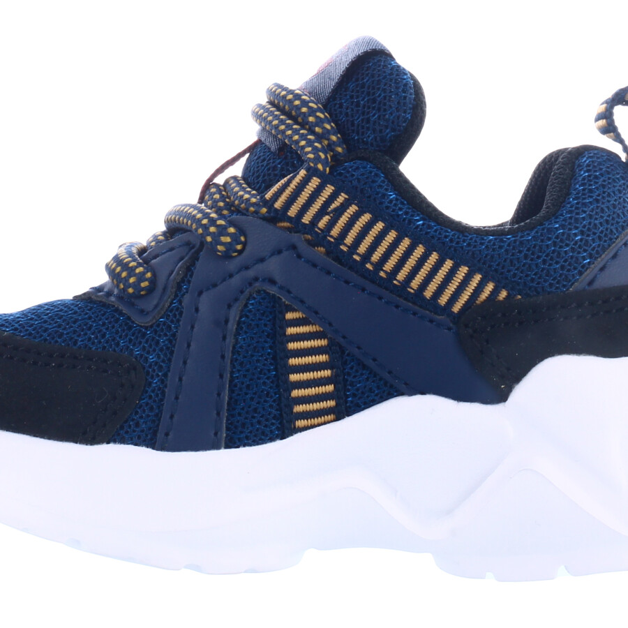 Championes Infantiles Topper Chalpa Bebe Azul Marino - Negro - Beige