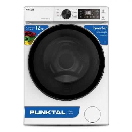 Lavarropas Carga Frontal 12 KG PK-12 Lav BLANCO