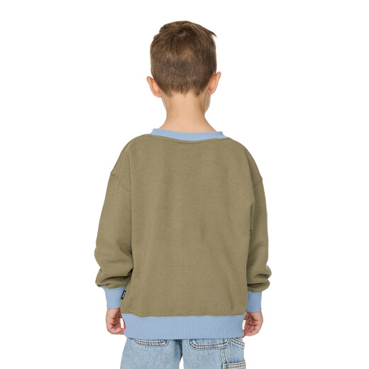 Buzo Rip Curl Ride The Wave Crew Niño - Verde Buzo Rip Curl Ride The Wave Crew Niño - Verde