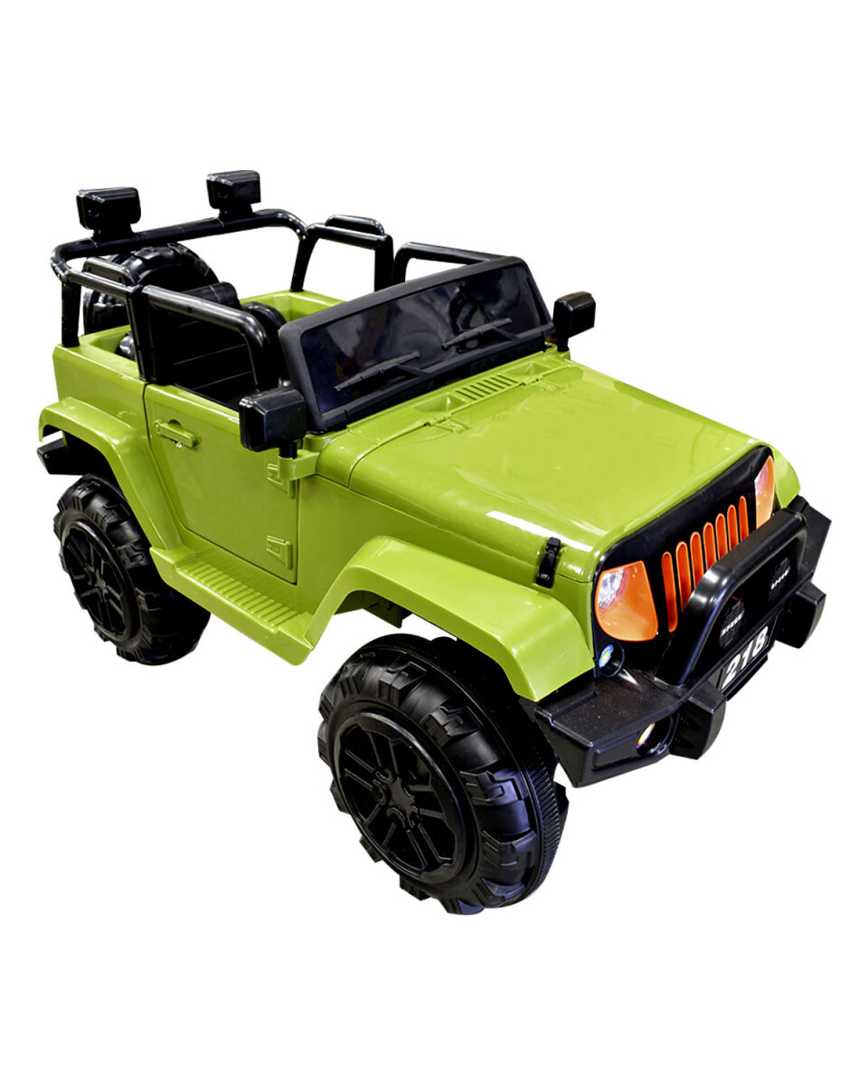 Jeep a batería para Niños - Verde 