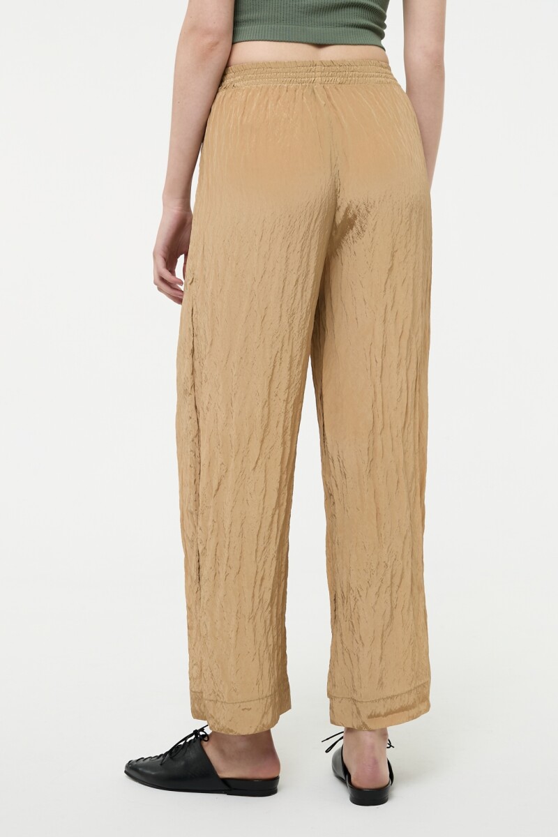 PANTALON RELAXED Camel