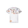 Camiseta Para Hombre T-Boxt-Aa6 Blanco