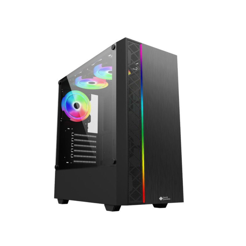 Gabinete Gamer Shot Gaming SHOT-SUP-8016 | Cristal Templado, RGB frontal Gabinete Gamer Shot Gaming SHOT-SUP-8016 | Cristal Templado, RGB frontal