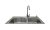Fregadero de cocina doble con accesorios Fregadero De Cocina Doble Con Accesorios