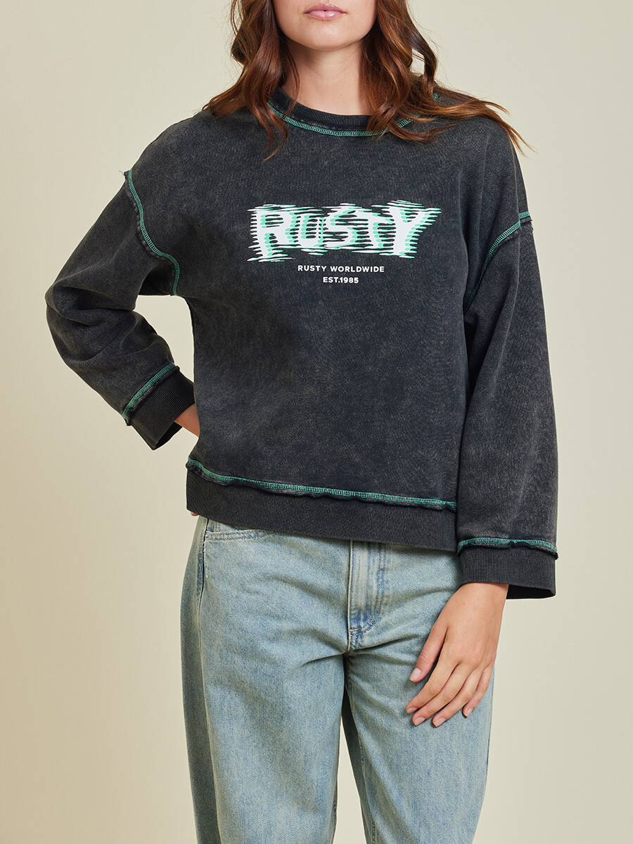 SWEATER DENEB RUSTY - Negro 