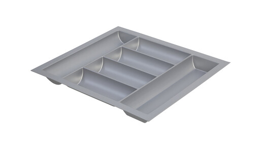 Organizador de cubiertos Gris 500-g